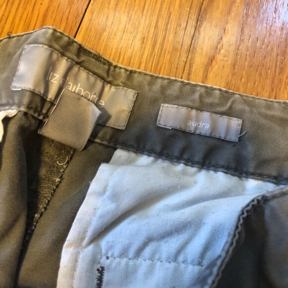 Liz Claiborne Womens Cargo Pants Size Petite 10 - Picture 4 of 6